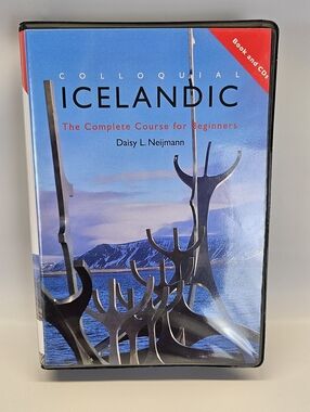 Colloquial ICELANDIC Languages Complete Course for Beginners Book & CD's Case